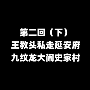05.第二回 王教头私走延安府 九纹龙大闹史家村 下