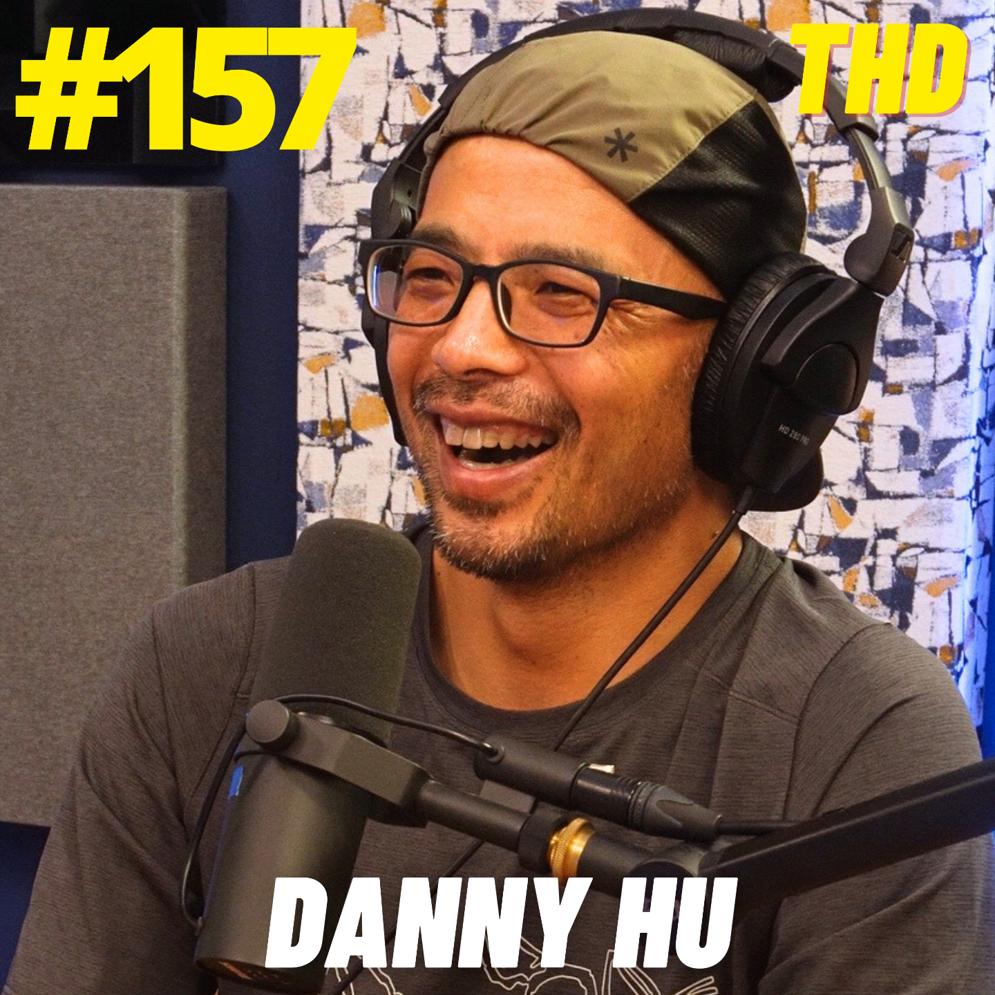 cover of episode #157. Danny Hu (on triathlons, health, lifestyle)