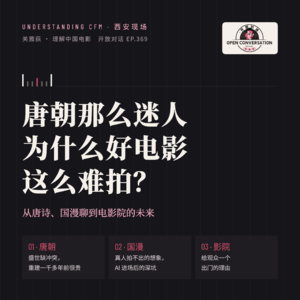 唐朝那么迷人，为什么好电影这么难拍？从《敦煌英雄》、唐诗、国漫聊到电影院的未来 - 369