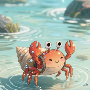 小螃蟹阿闪的奇幻冒险