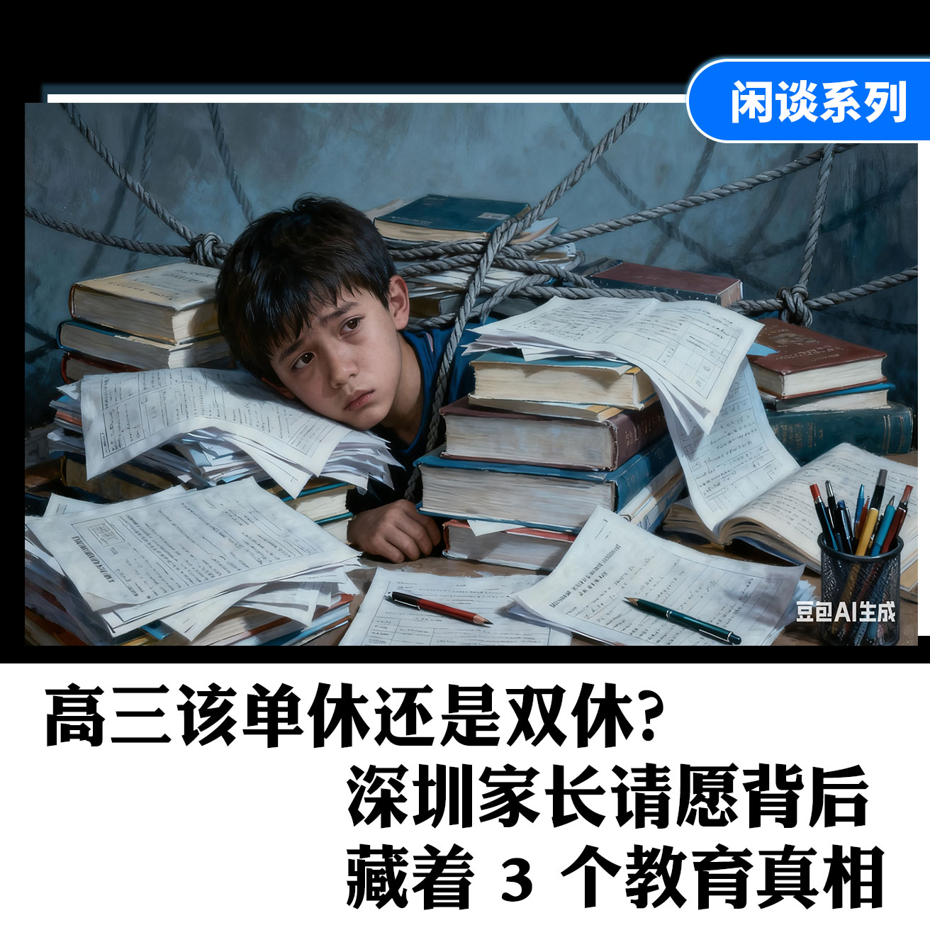 高三学生该双休吗？深圳家长投诉的背后…… episode artwork