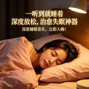 一听到就睡着，深度放松，治愈失眠神器，深度睡眠音乐，立即入睡！