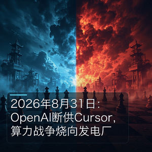 2026年8月:六百亿买断供,模型开始站队