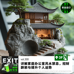 vol.300 详解家庭办公室风水禁忌,招财辟邪与提升个人运势