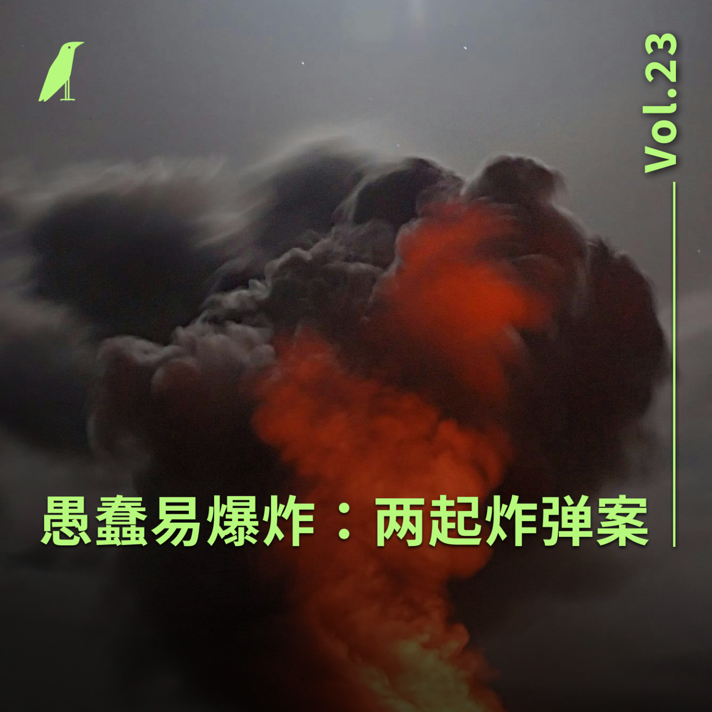 cover of episode 023 愚蠢易爆炸：两起炸弹案
