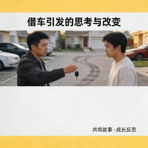 借车引发的思考与改变