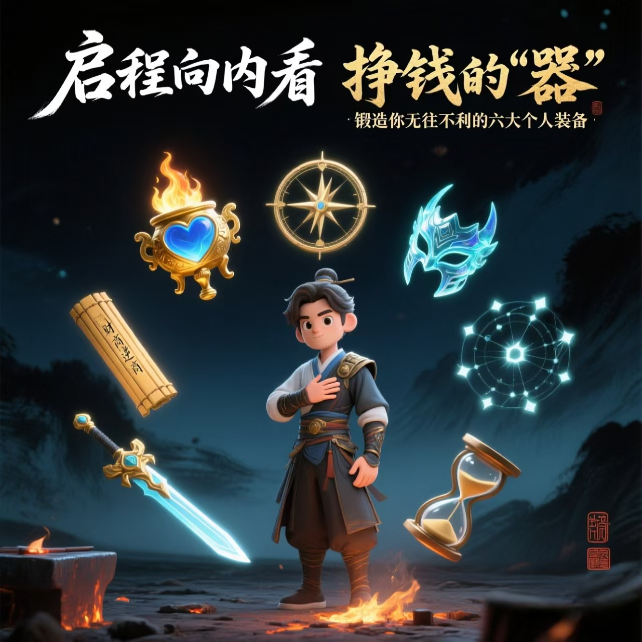 《启程向内看》-挣钱的“器”：锻造六大个人装备 episode artwork