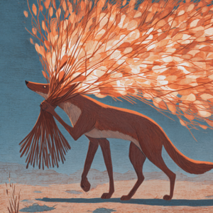 The Coyote and the Scattered Stars | 郊狼與漫天星辰 | 英中雙語