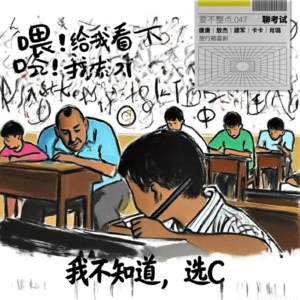 047. 考清华？不！最后还是初中生最自洽！