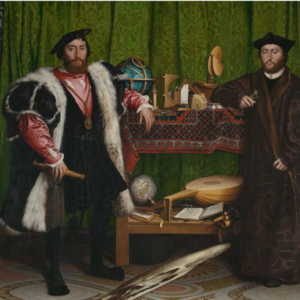 2.《大使们The Ambassadors》｜一幅神秘肖像画和一个历史缩影