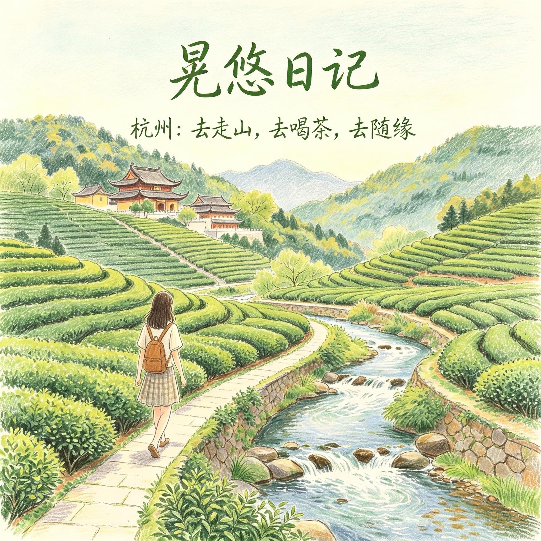 晃悠日记 E5·狼贝不狼狈｜五月下杭州：去走山，去喝茶，去随缘 episode artwork