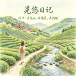 晃悠日记 E5·狼贝不狼狈｜五月下杭州：去走山，去喝茶，去随缘
