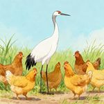 E217 成语故事小屋：鹤立鸡群