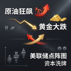 2026年3月18日-原油狂飙、黄金为何离奇大跌?看懂美联储点阵图背后的资本洗牌