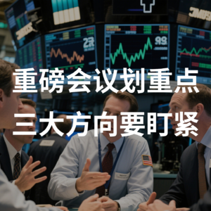 重磅会议划重点,三大方向要盯紧!