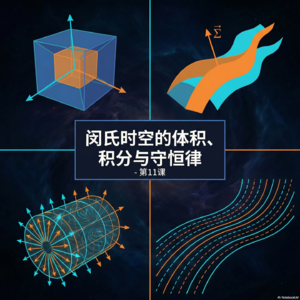 《现代经典物理学》第11课-闵氏时空的体积、积分与守恒律