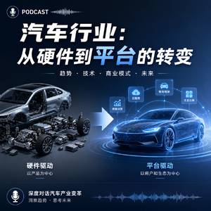 汽车行业：从硬件到平台的转变