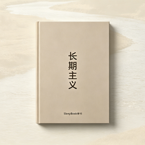 b40.《长期主义》就是跟流水一样，不去争先，争滔滔不绝。