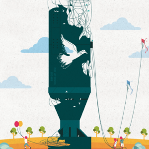 02 美伊开战第一天，我在中东仰望拦截弹在空中爆炸