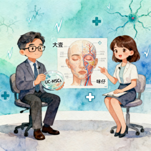 今天3分钟我们来聊聊7年面瘫获愈！干细胞注射8次显神威
