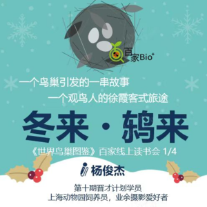 冬来·鸫去《世界鸟巢图鉴》线上读书会1/4