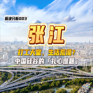 打工天堂,生活荒漠?中国硅谷的扎心难题——张江