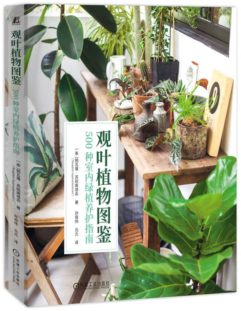 观叶植物图鉴：500种室内绿植养护指南