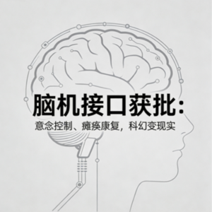 脑机接口获批：意念控制、瘫痪康复，科幻变现实