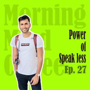 The power of speak less | 自信是沉默的,话多反而显得苍白无力