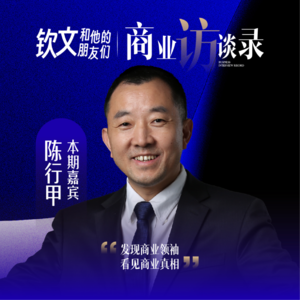 钦文专访陈行甲：在仕途上升期辞官投身公益，他说想做“2.0版本的慈善”