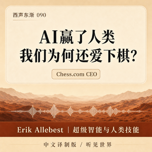 AI赢了人类，我们为什么还爱下棋？Chess.com CEO讲超级智能时代｜中文译制版