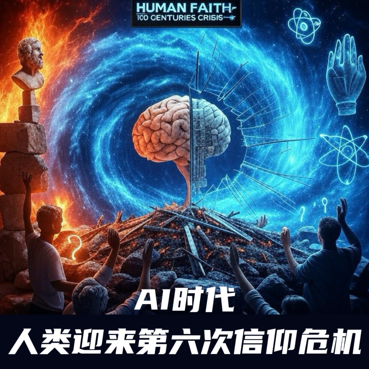 cover of episode #86 AI时代：人类迎来第六次信仰危机