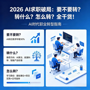 EP08 2026上海 AI 岗位爆发!30 + 转行 AI、HR 转岗、应届生零经验,全都有解!