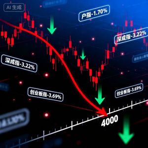 2026.6.8 A股黑色星期一:沪指跌穿四千点