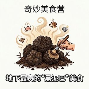 第7期 | 奇妙美食 | 地下的“黑泥巴”，居然是全球最贵的美味？