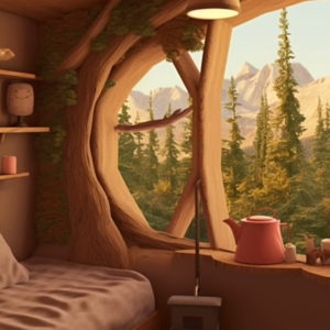 Vol.03 在树屋睡到自然醒的你 泡着咖啡听着Lofi 开启美好一天 | Lofi频道 氛围 白噪音