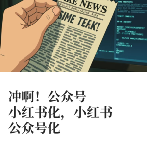 内容创作新机会：公众号与小红书的爱恨情仇