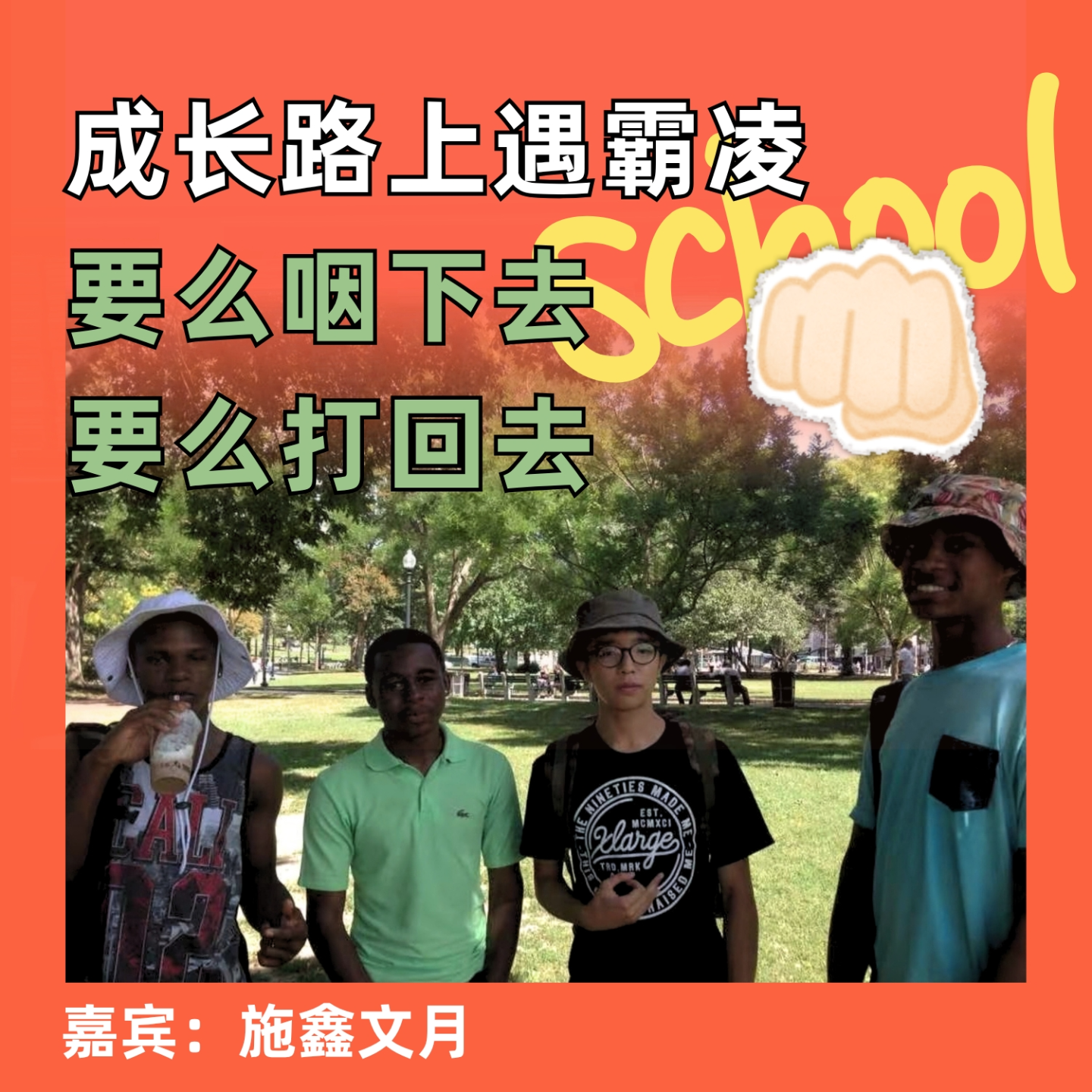 假如人生路上遇霸凌，要么咽下去要么打回去 episode artwork