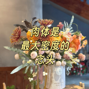 肉身是最大密度的念头