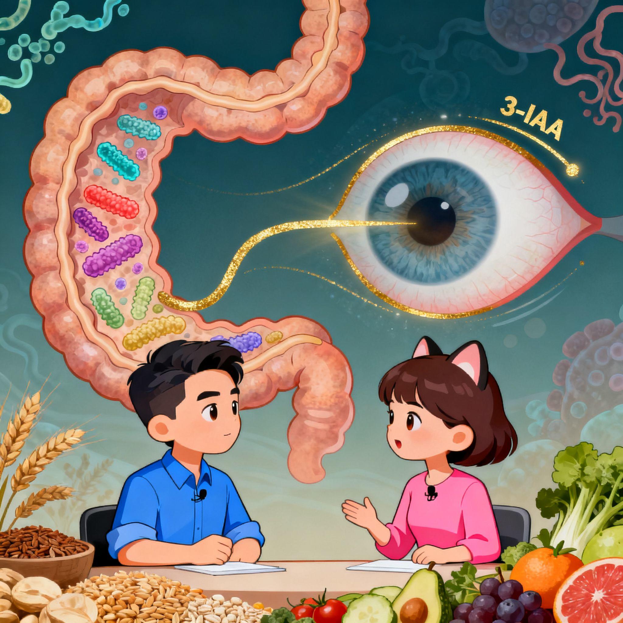 今天3分钟我们来聊聊肠道藏着视力密码？儿童近视新突破 episode artwork