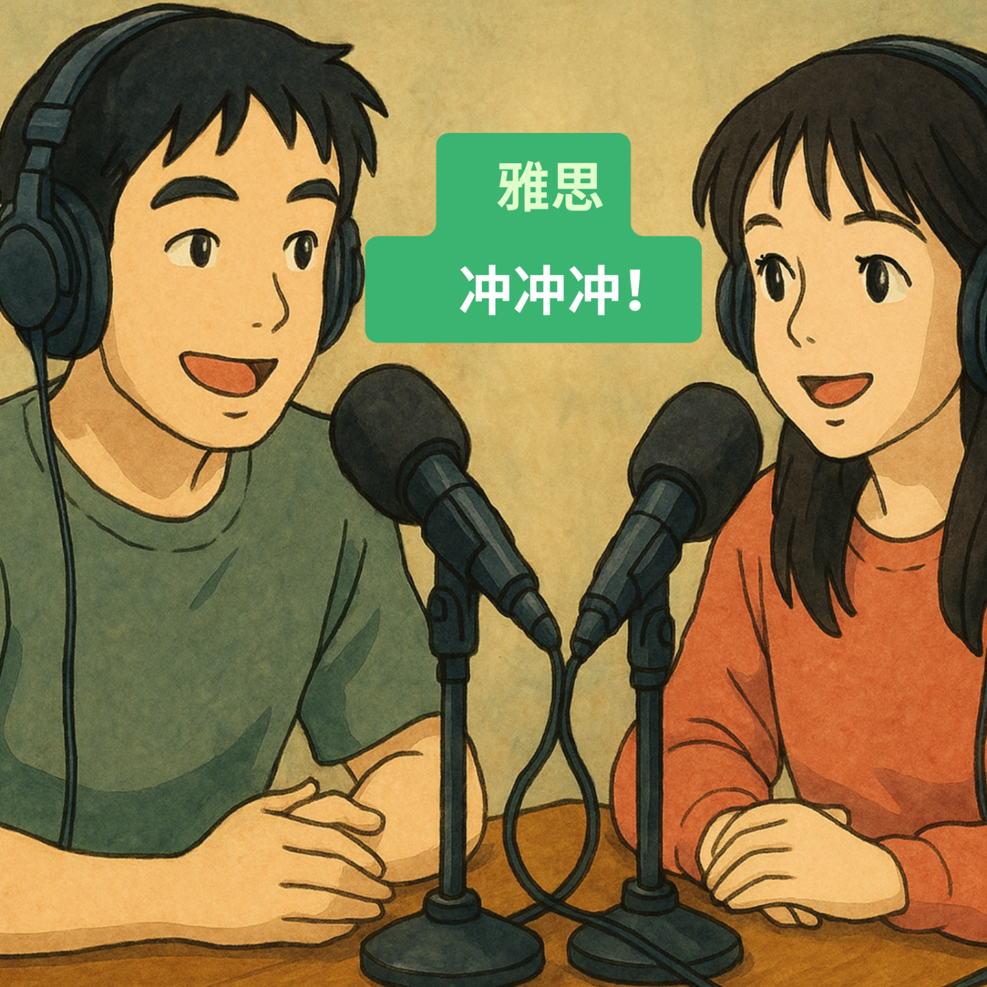 雅思冲冲冲！