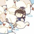 梦里一堆大白鹅