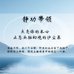“看见”一堵墙：发现你的分别执着。【内观练习-兼衔接动功后养气练习】