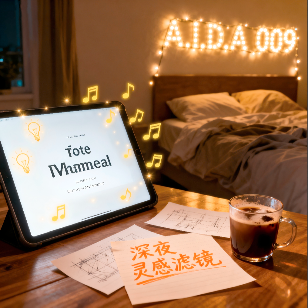 A.I.D.A 009 《深夜灵感滤镜》 episode artwork