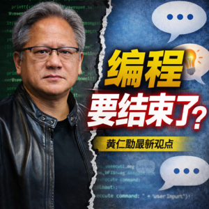 程序员的末日？黄仁勋如何看待AI对软件的冲击？
