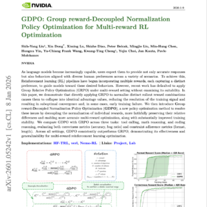 【第509期】GDPO：多奖励强化学习的解耦归一化策略优化