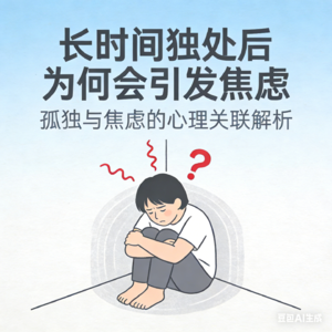 长时间独处后为何会引发焦虑