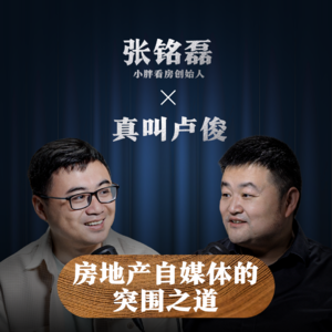 真叫卢俊 × 张铭磊｜房地产自媒体的突围之道