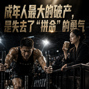 成年人最大的破产，是失去了‘拼命’的勇气