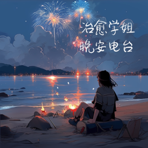 【海岛之夜】在篝火旁与晚星对话（治愈学姐为你推荐轻松频率治愈纯音：《海岛之夜》）